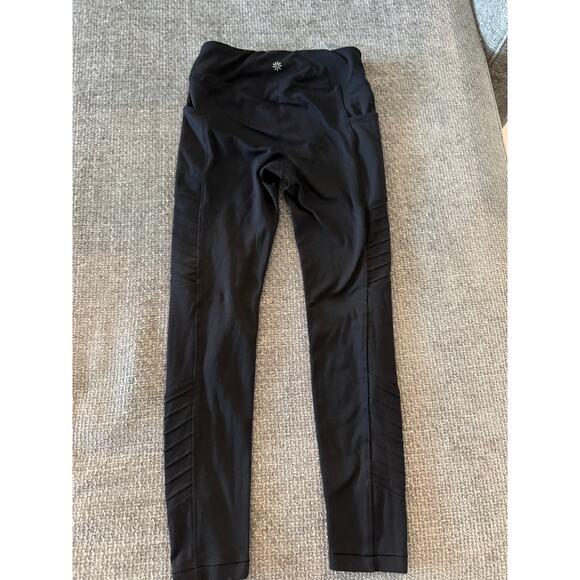 Athleta girl Moto stash tights-M 8/10 - Picture 5 of 5